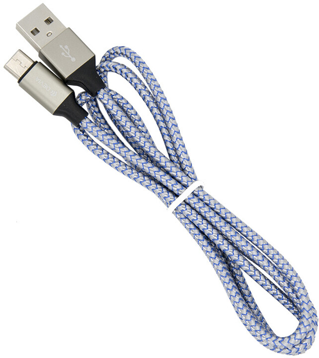 DEVIA Vogue USB-C 3.1 kabel, pletený_351684590