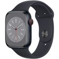Apple Watch Series 8, Cellular, 45mm, Midnight, Midnight Sport Band_535644385