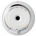 Olympus Body Cap Lens 15mm f/8, bílá