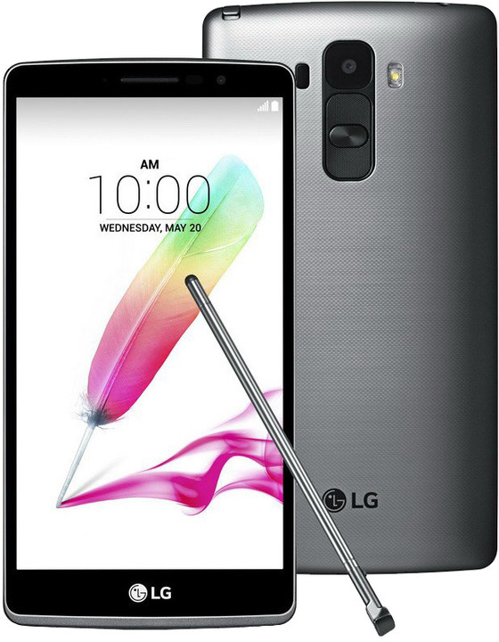 LG G4 Stylus, stříbrná/titanium_845990663
