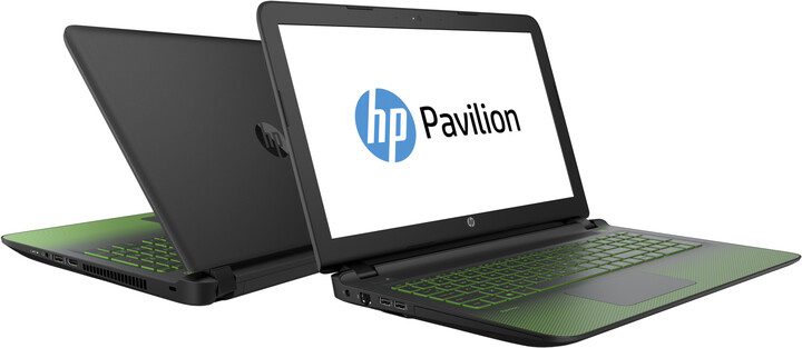 HP Pavilion 15 Gaming Edition (15-ak001nc), černá