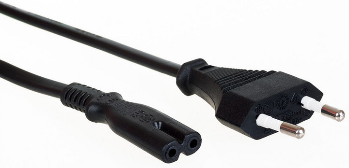 AQ KPO018, napájecí kabel 230V, dvou pólový, 1,8m_44600955