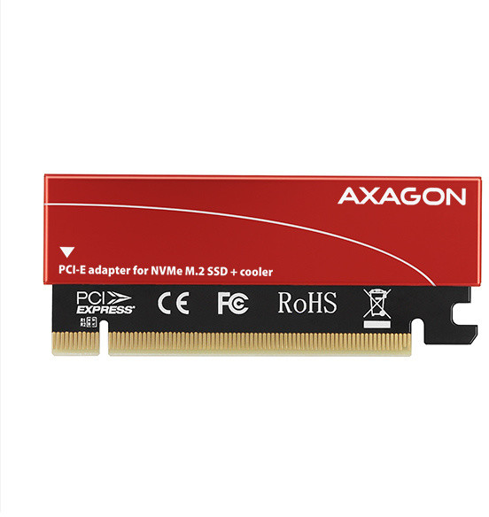 AXAGON PCEM2-S řadič, PCIe x16 - M.2 NVMe M-key slot adaptér, pasivní chladič_845791325