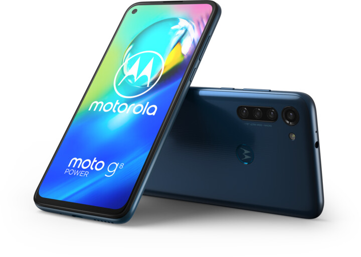 Motorola Moto G8 Power, 4GB/64GB, Capri Blue_936857507