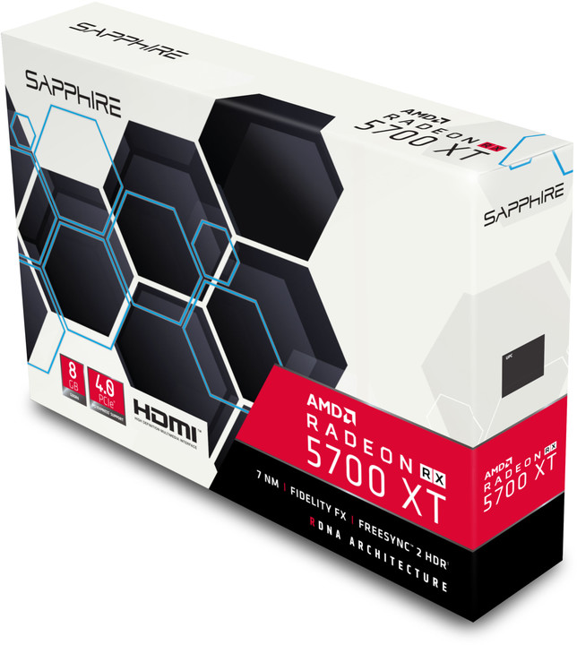 Sapphire Radeon RX 5700XT 8G, 8GB GDDR6_469674685