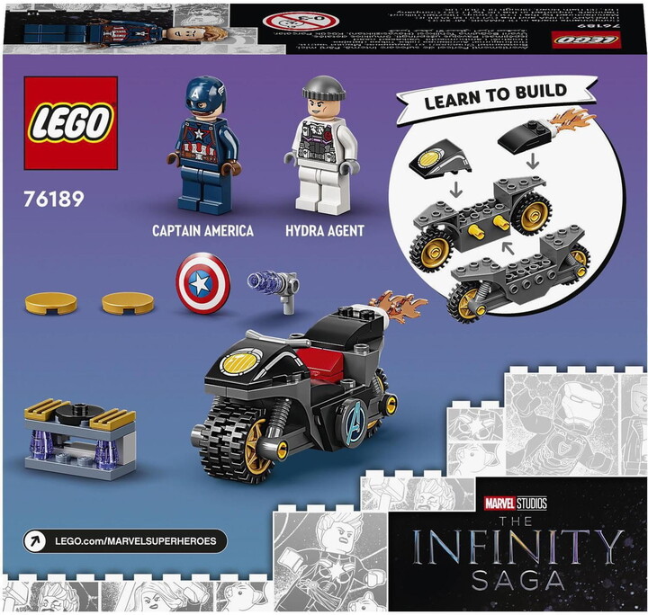 LEGO® Marvel Super Heroes 76189 Captain America vs. Hydra_147857064