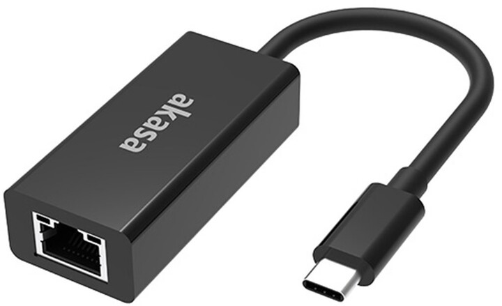 Akasa adaptér USB-C - RJ-45 Ethernet, 2.5 Gbps_1897170473