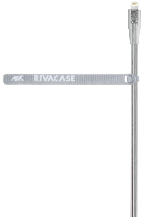 RivaCase Riva 6001 TR1 MFI Apple Lightning kabel 1,2m, transparentní_1714525203