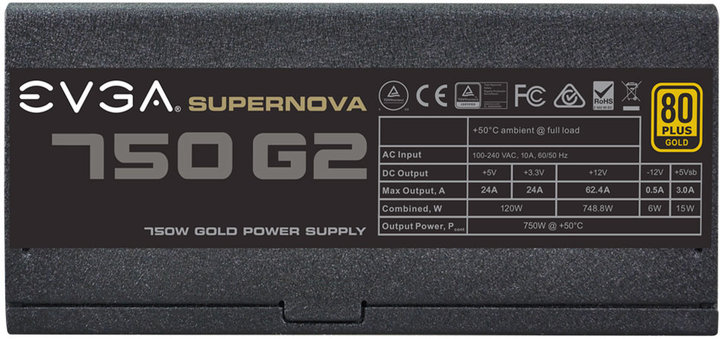 EVGA SuperNOVA 750 G2 Power Supply 750W_1420253891