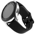 FIXED silikonový řemínek pro smartwatch, šířka 20mm, černá_576032015
