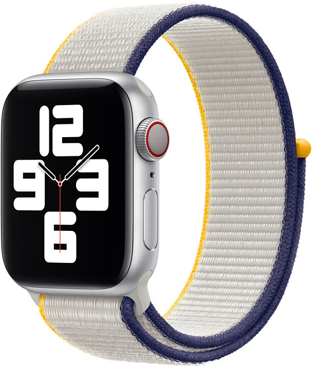 Apple řemínek pro Watch Series, provlékací, sportovní, 40mm, bílá_625366683