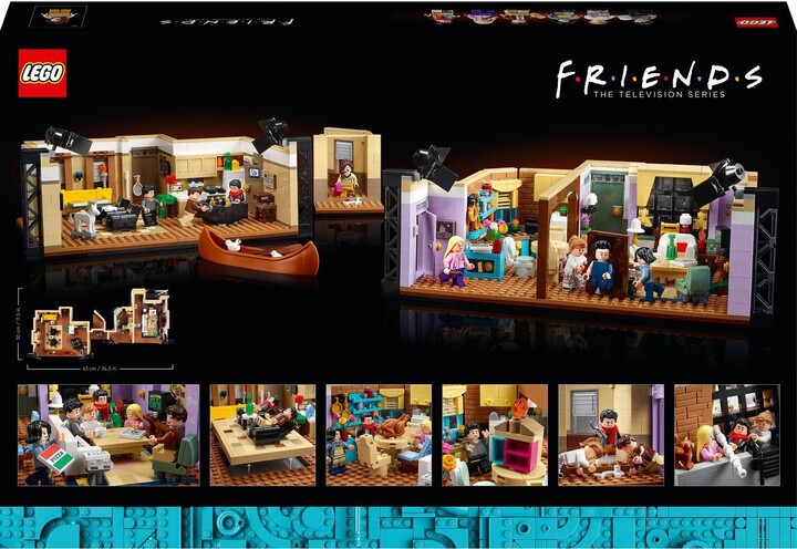 Extra výhodný balíček LEGO® - Byty ze seriálu Přátelé 10292 + Central Perk 21319_223341122