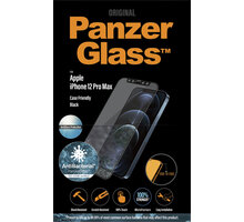 PanzerGlass ochranné sklo Edge-to-Edge pro iPhone 12 Pro Max, antibakteriální, Anti-Glare, 0.4mm_1000493859