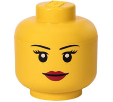 Úložný box LEGO Hlava - dívka (L)_1383664014