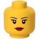 Úložný box LEGO Hlava - dívka (L)_1383664014