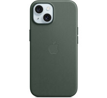 Apple kryt z tkaniny FineWoven s MagSafe na iPhone 15, listově zelená MT3J3ZM/A