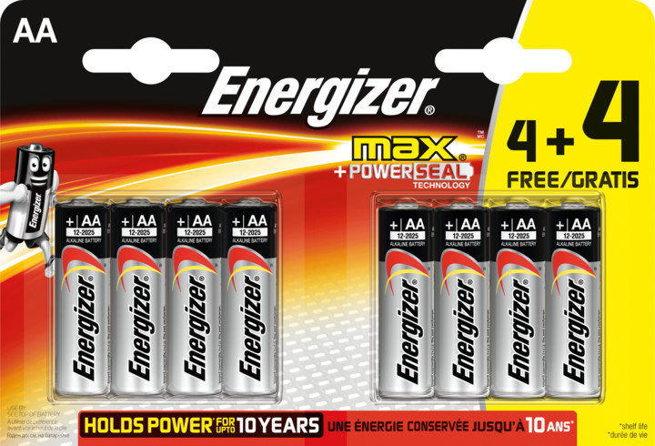 Energizer baterie LR6/8 MAX AA/8, 8ks_99576856
