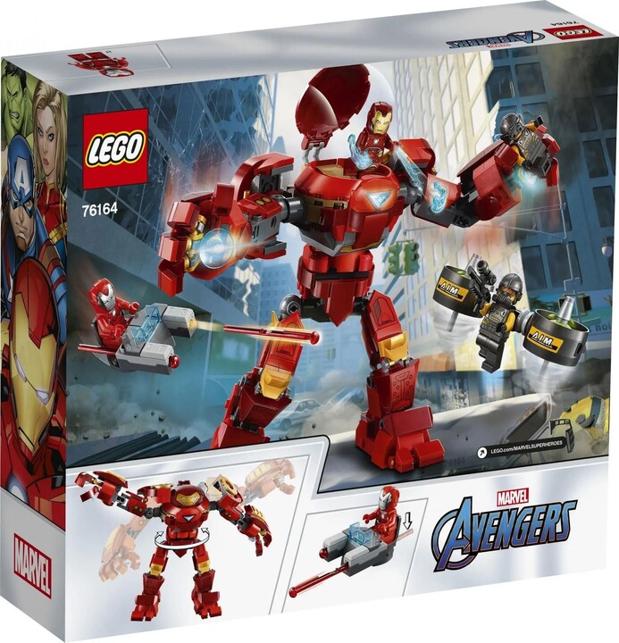 LEGO® Marvel Super Heroes 76164 Iron Man Hulkbuster proti agentovi A.I.M._560424978