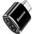 Baseus adaptér / redukce USB-A - USB-C, F/M, černá_1286136684