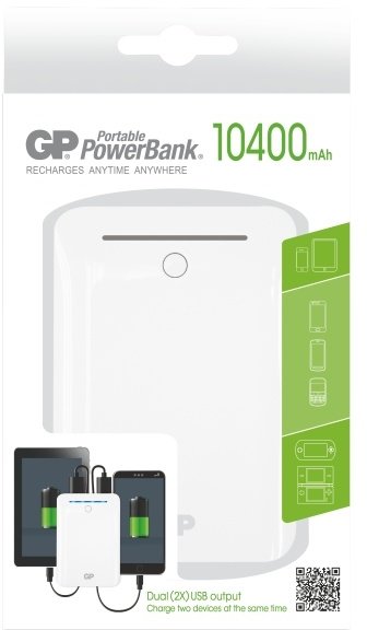 GP Instant Power Pack GL301, 10400 mAh, bílá_514715028