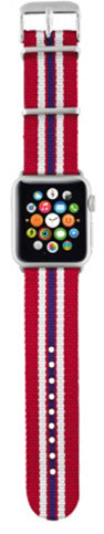 Trust náramek pro Apple Watch 42mm, červená proužky_732802753