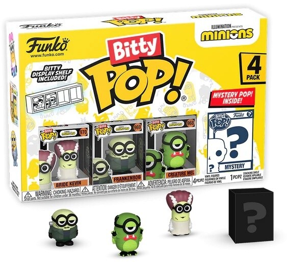 Figurka Funko Bitty POP! Minions - Series 2, 4-pack_416014010