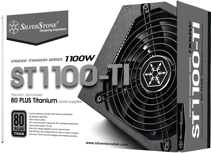 SilverStone Strider Titanium ST1100-TI - 1100W_539528335