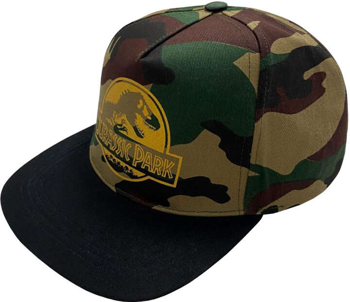 Kšiltovka Jurassic Park - Gold Logo Camo, snapback, nastavitelná_350006671