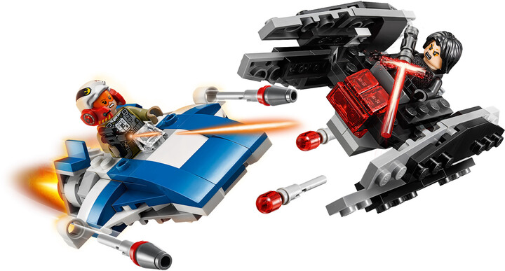 LEGO® Star Wars™ 75196 Mikrostíhačka A-Wing vs. Mikrostíhačka TIE Silencer_233119290