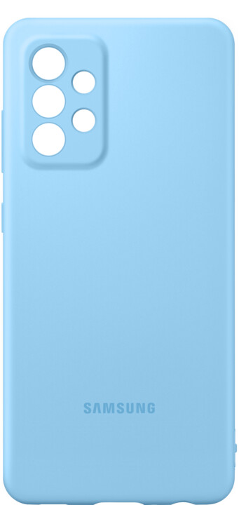 Samsung silikonový kryt pro Samsung Galaxy A52/A52s/A52 5G, modrá_1785160520