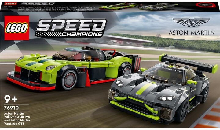 LEGO® Speed Champions 76910 Aston Martin Valkyrie AMR Pro a Aston Martin Vantage GT3_487609347