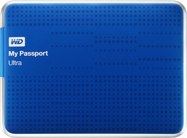 WD My Passport Ultra - 500GB, modrá_1041823921