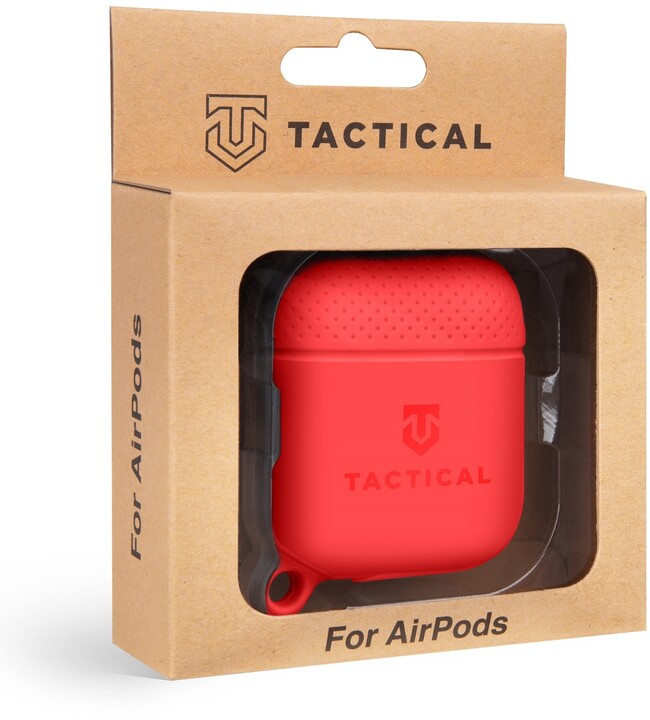 Tactical ochranné pouzdro Velvet Smoothie pro Apple AirPods, červená_2123359315