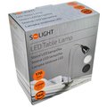 Solight LED stolní lampička, 2.5W, 3000K, clip, černá_1626171098