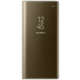 Samsung flipové pouzdro Clear View se stojánkem pro Note 8, zlatá