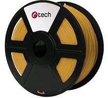 C-TECH tisková struna (filament), PLA, 1,75mm, 1kg, zlatá_378205269