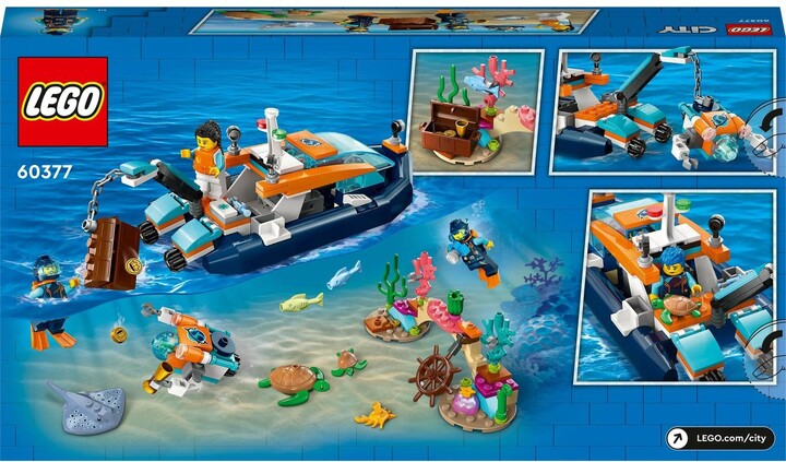 LEGO® City 60377 Průzkumná ponorka potápěčů_1004321501