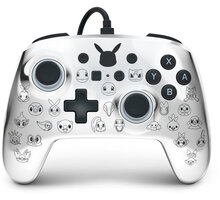 PowerA Enhanced Wired Controller, Pikachu Black & Silver (SWITCH) 1522785-01