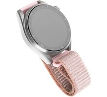 FIXED nylonový řemínek pro smartwatch, 20mm, růžová_432701645