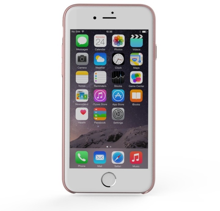 Mcdodo zadní magnetický kryt pro Apple iPhone 7, růžovo-zlatá_468626291