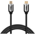 MAX MHC4201B kabel HDMI 2.0b 2.0 opletený, pozlacený 2m, černá_2123917176