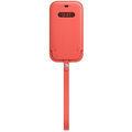 Apple kožený návlek s MagSafe pro iPhone 12/12 Pro, růžová_1042978712