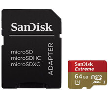 SanDisk Micro SDXC Extreme 64GB UHS-I + adaptér_1423309542