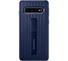 Samsung zadní kryt se stojánkem pro Samsung G973 Galaxy S10, tmavě modrá_1919931870
