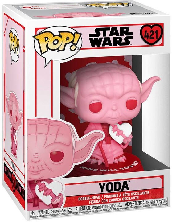 Figurka Funko POP! Star Wars - Yoda with Heart_950221331
