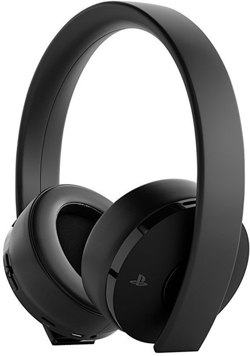 Sony PS4 - Gold Wireless Headset, černá_115978302