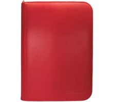 Album Ultra Pro - Vivid 4-Pocket Zippered PRO-Binder, na 160 karet, červená 0074427158958