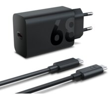 Lenovo napájecí adaptér USB-C, 68W, černá_59291749