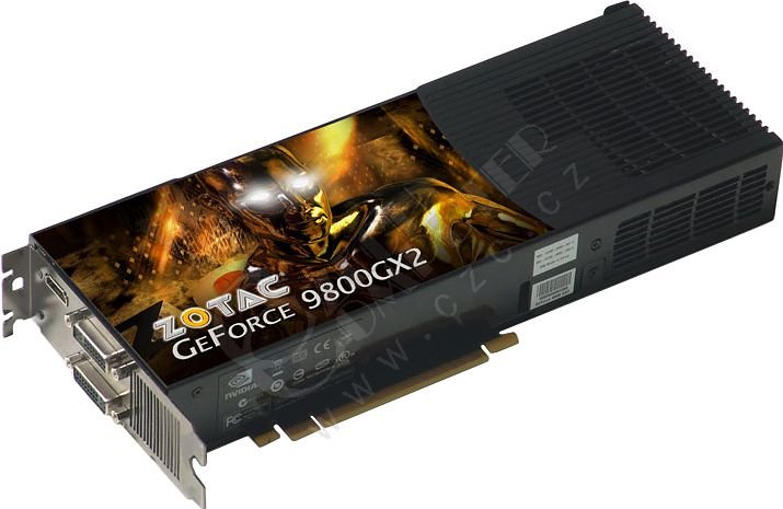 Zotac GeForce 9800 GX2 1GB, PCI-E_1081967429
