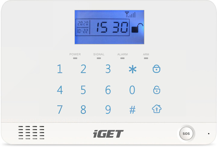 iGET SECURITY M3B - bezdrátový GSM alarm, set_1728195613